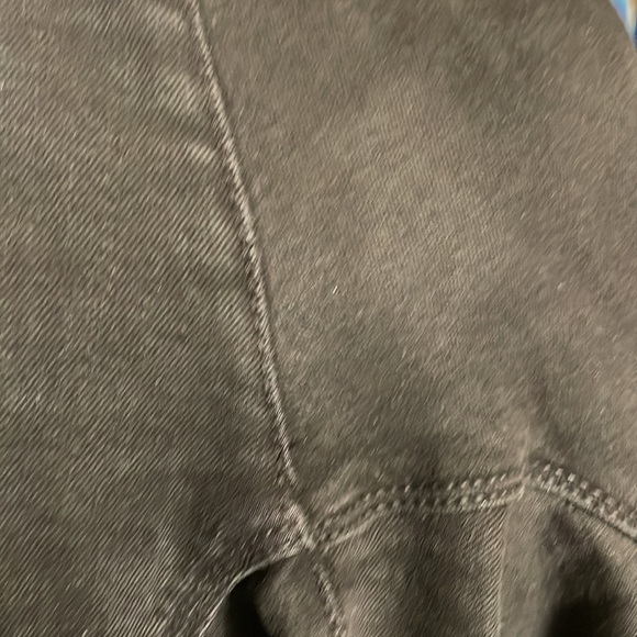 Lola Jeans sz32 sustainable stretch denim black skinny high rise 31” inseam - Picture 7 of 8